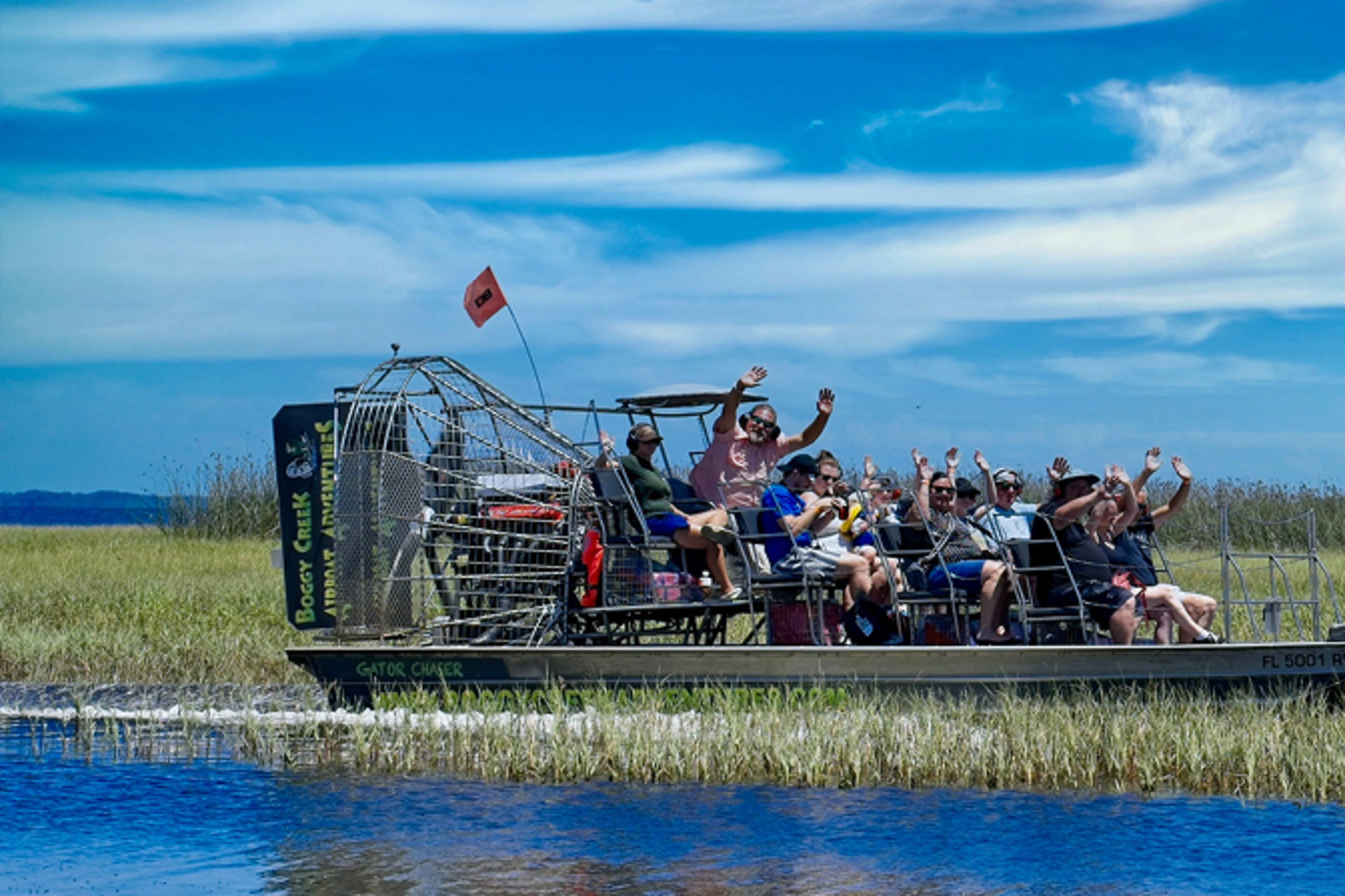 Bilhetes do Boggy Creek Airboat Tour | Poupe com o Go Miami